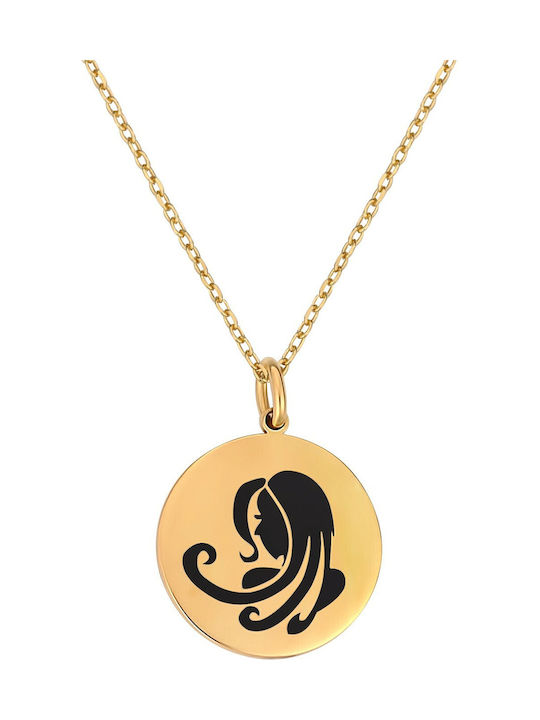 Necklace Zodiac Sign Gold Plated