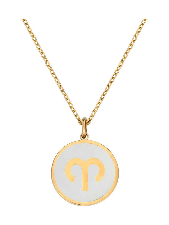 Necklace Zodiac Sign Gold Plated