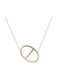 Necklace Monogram from Gold 9 K