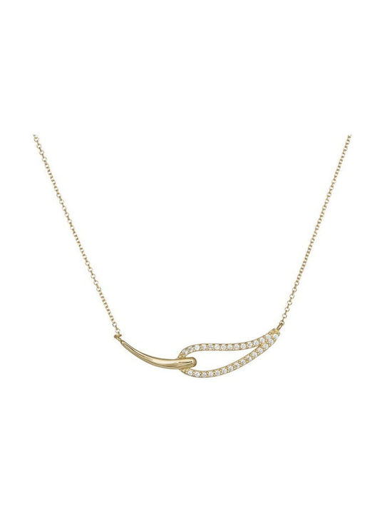 Necklace from Gold 9 K