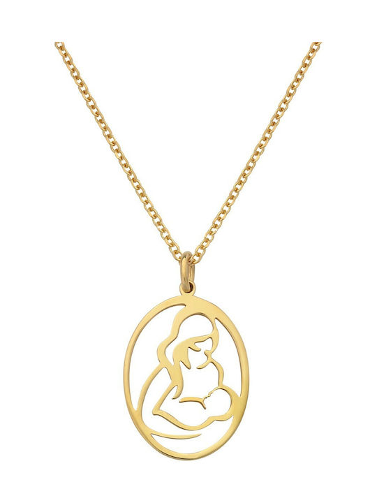 Necklace Pregnancy Gold Plated