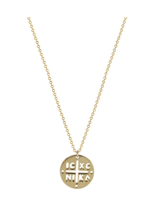 Necklace from Gold 9 K