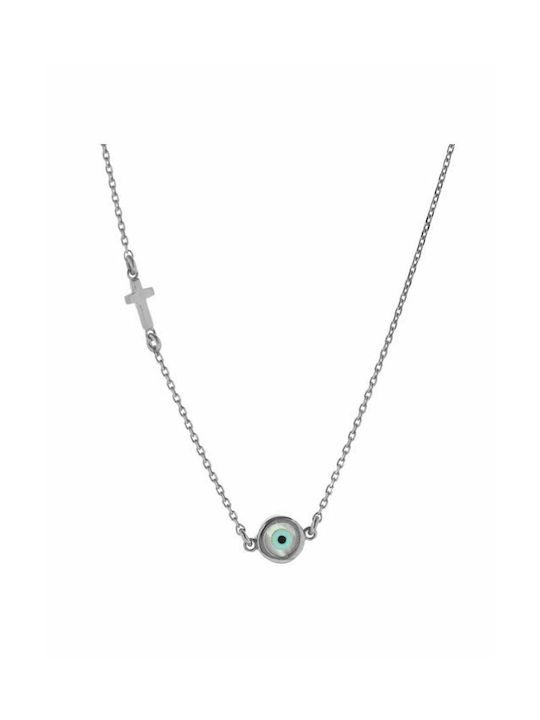 Paraxenies Necklace Eye from Silver