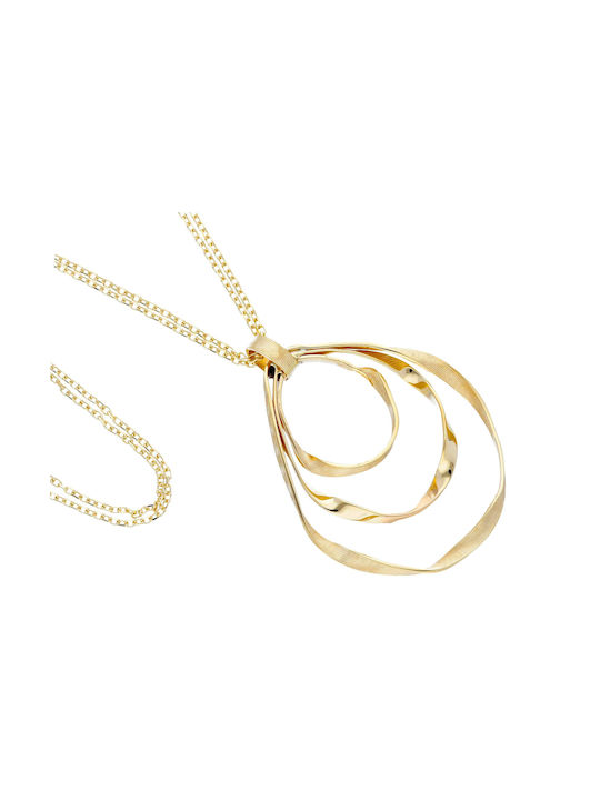 Mentzos Necklace from Gold 14K