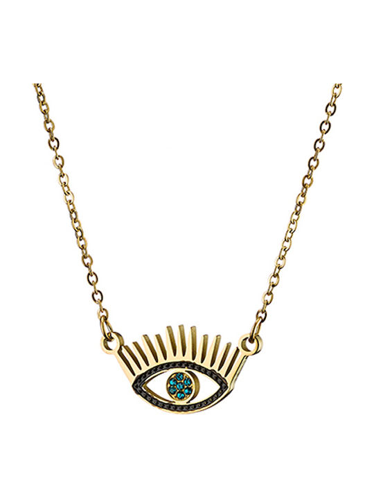 SOFI Eye from Gold Plated Steel