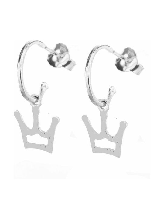 Earrings Hoops made of Silver