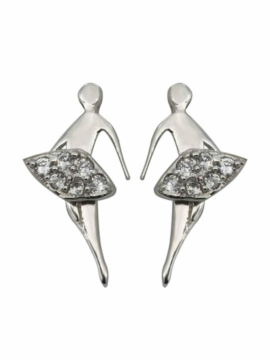 SilverStyle Earrings made of Silver with Stones