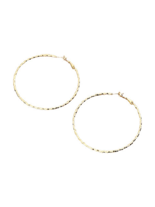 Earrings Hoops Gold Plated