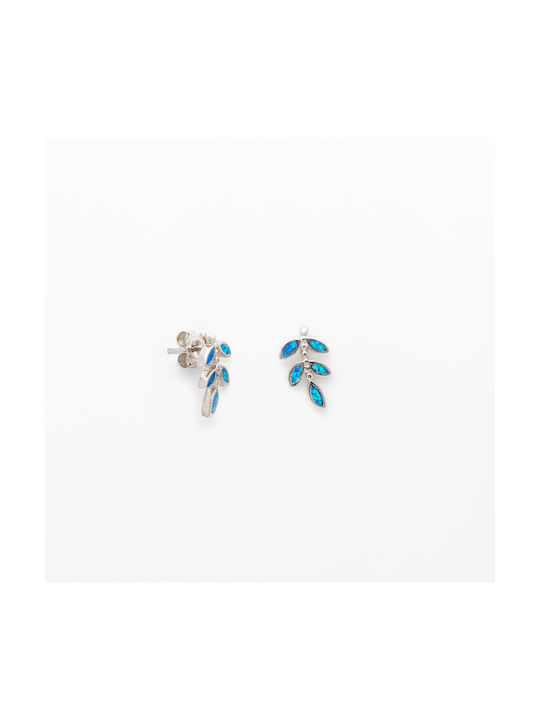 Earrings made of Silver with Stones