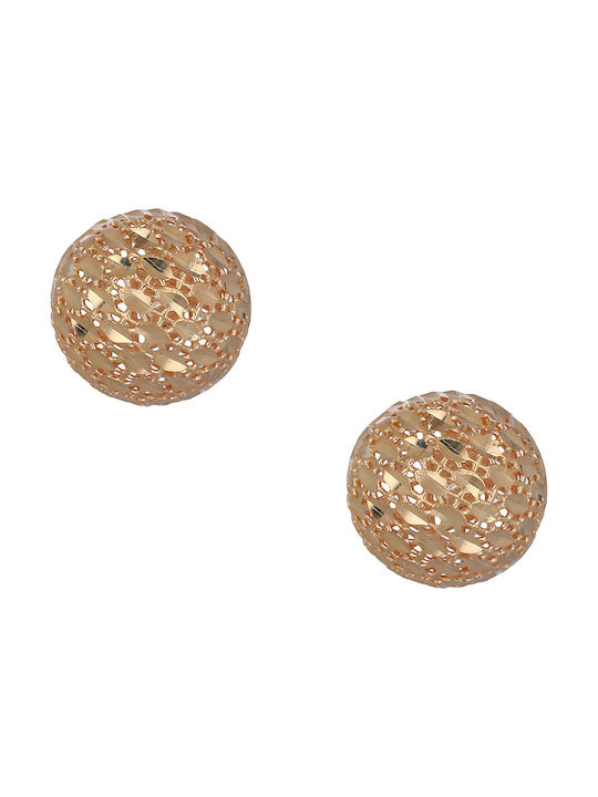 Earrings made of Silver Gold Plated