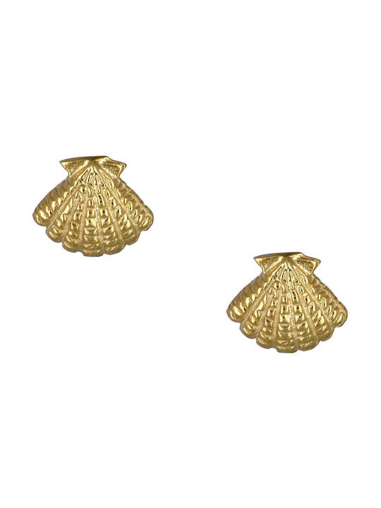 Earrings made of Silver Gold Plated