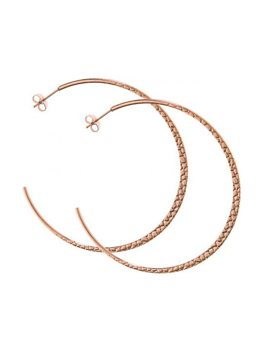 Bode Earrings Hoops made of Steel Gold Plated