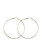 Earrings Hoops made of Gold 14K