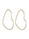 Earrings Hoops made of Gold 14K