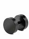 Touch Steel Bar Earring Black