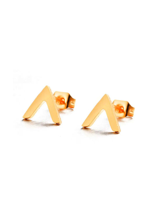 Charmy Earrings made of Steel Gold Plated