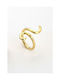 Women's Ring from Silver Gold Plated