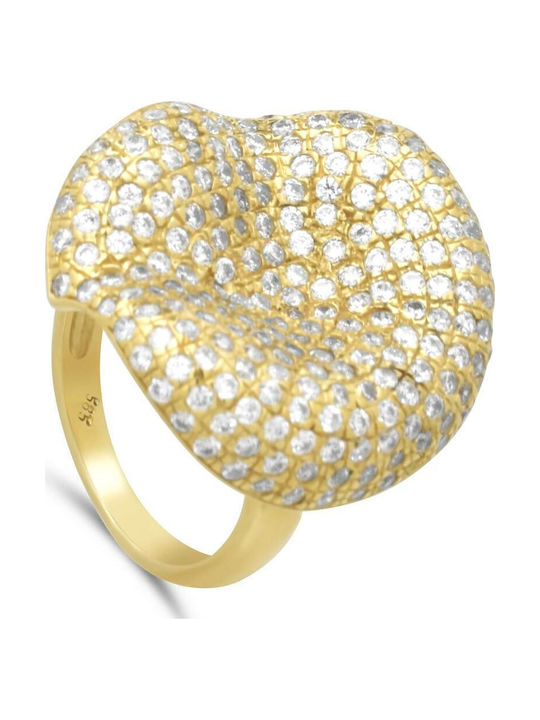 Goldjewels Femeie Inel cu Zirconiu din Aur 14K