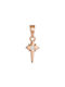 Rose Gold Cross 14K