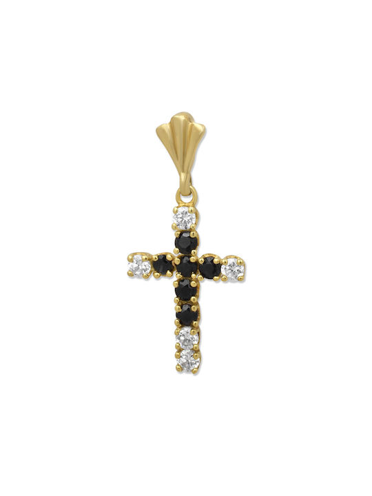 Femeiesc Aur Cruce 14K