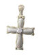 White Gold Cross 14K