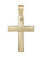 Herren Gold Kreuz 9K