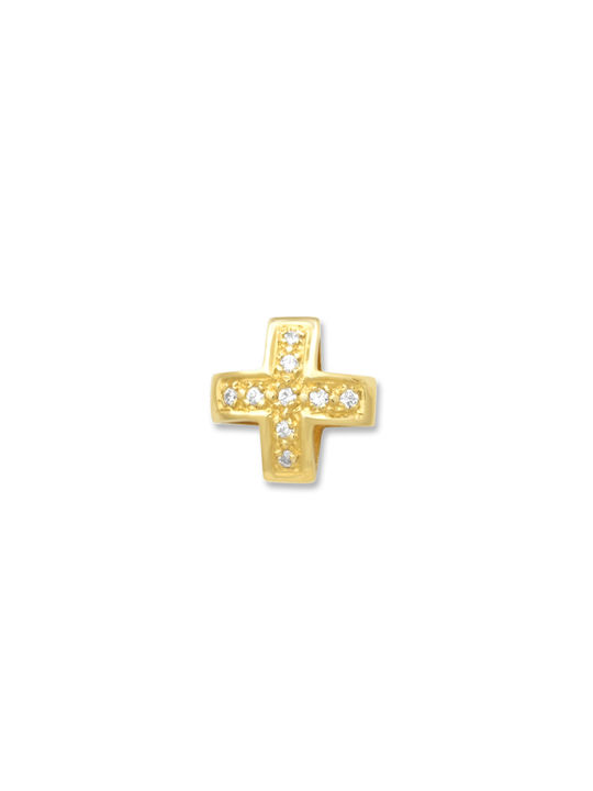 Damen Gold Kreuz 14K