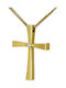 Damen Gold Kreuz 14K