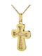 Femeiesc Aur Cruce 14K