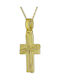 Men's Gold Cross 18K