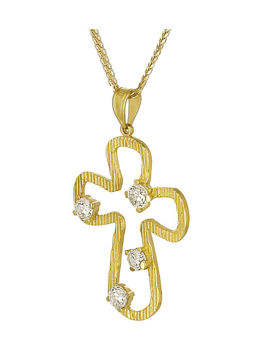 Women's Gold Cross 14K