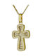 Femeiesc Aur Cruce 14K