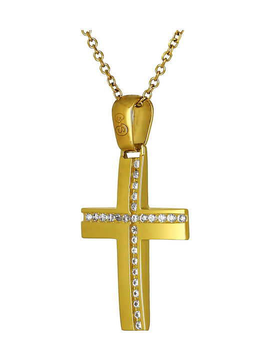 Women's Gold Cross 14K