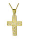 Femeiesc Aur Cruce 14K