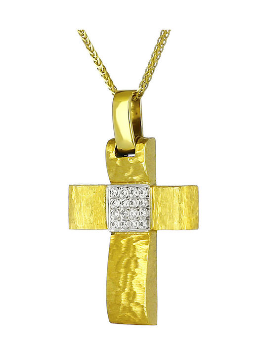 Women's Gold Cross 14K