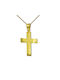 Herren Gold Kreuz 9K