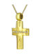 Damen Gold Kreuz 14K