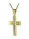 Men's Gold Cross 14K