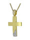 Femeiesc Aur Cruce 14K