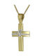 Femeiesc Aur Cruce 14K