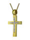 Damen Gold Kreuz 14K