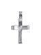 Women's White Gold Cross 14K