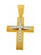 Damen Gold Kreuz 14K