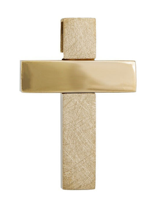 Men's Gold Cross 14K