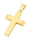 Herren Gold Kreuz 14K