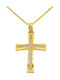 Women's Gold Cross 14K with Chain