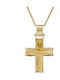 Men's Gold Cross 14K with Chain