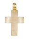 Herren Gold Kreuz 14K