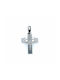 White Gold Cross 14K