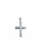 White Gold Cross 14K